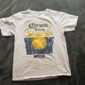 “Corona” beer graphic t-shirt